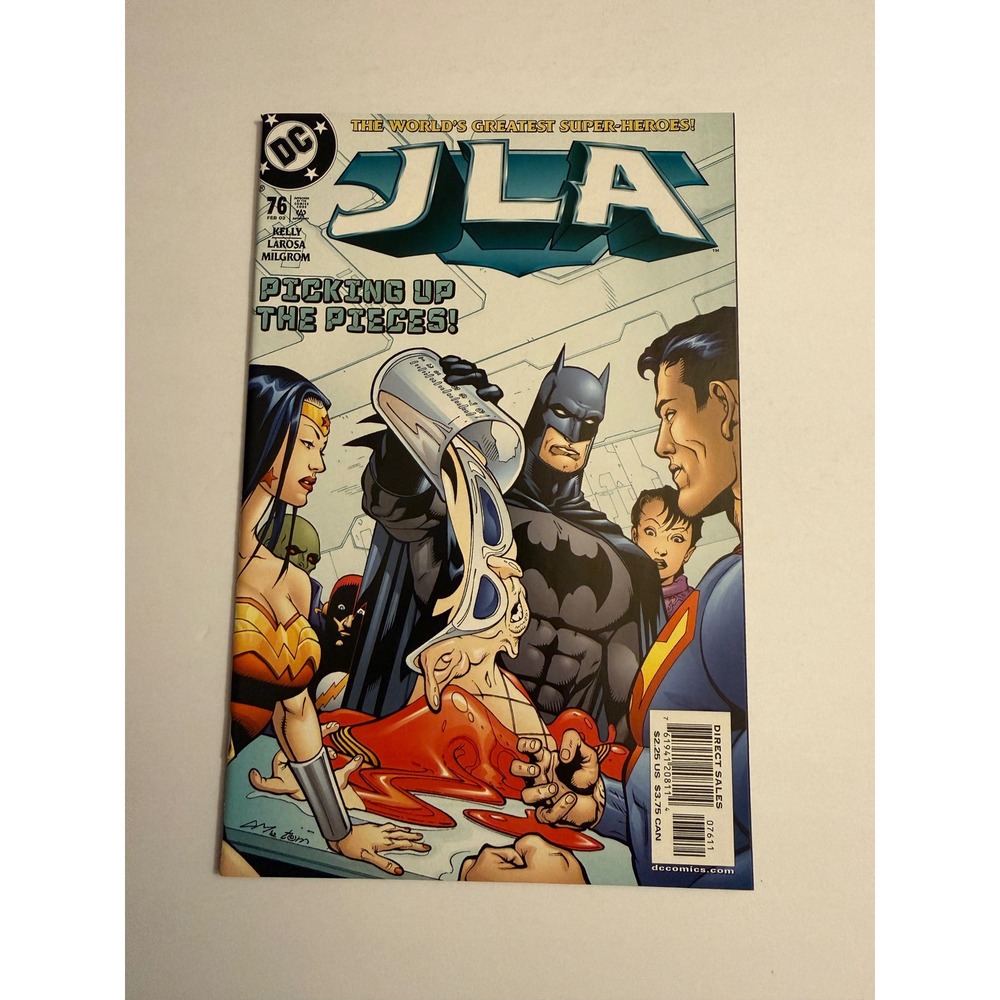 JLA Justice League of America Issue 76 Picking Up The Pieces DC Comics